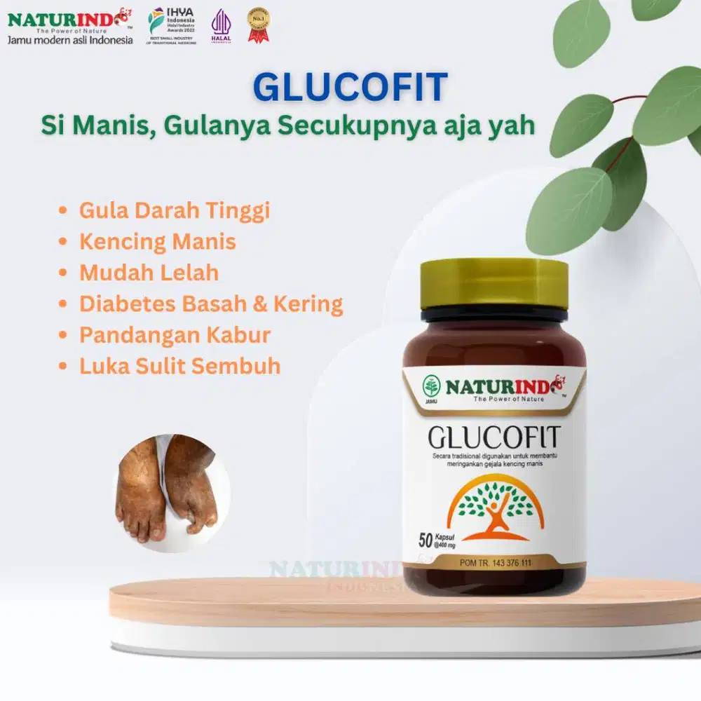 Jamu Modern Naturindo Glucofit Mengatasi Gula Darah Tinggi