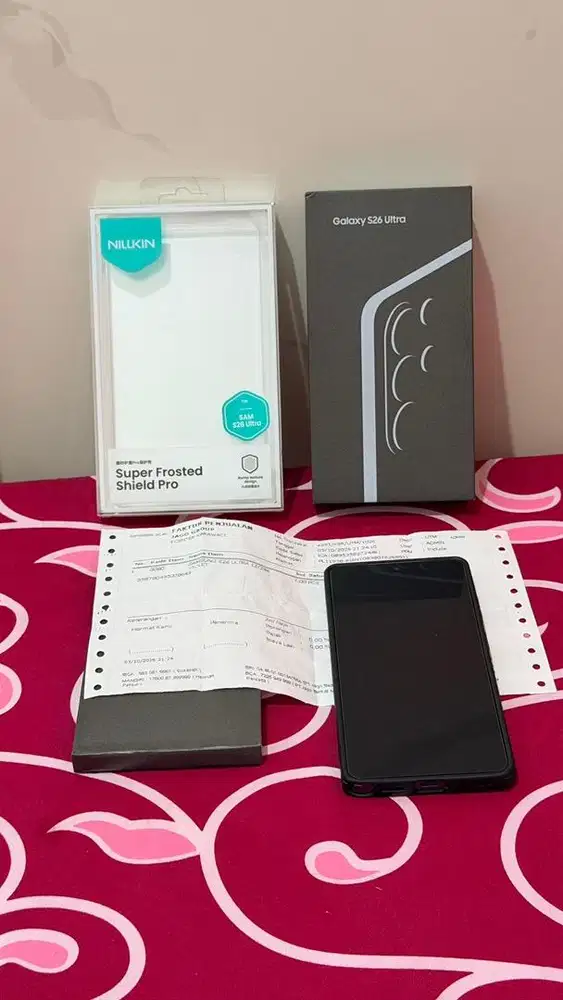 Samsung S26 Ultra 12/256 Cobalt Violet, Garansi panjang , bonus banyak
