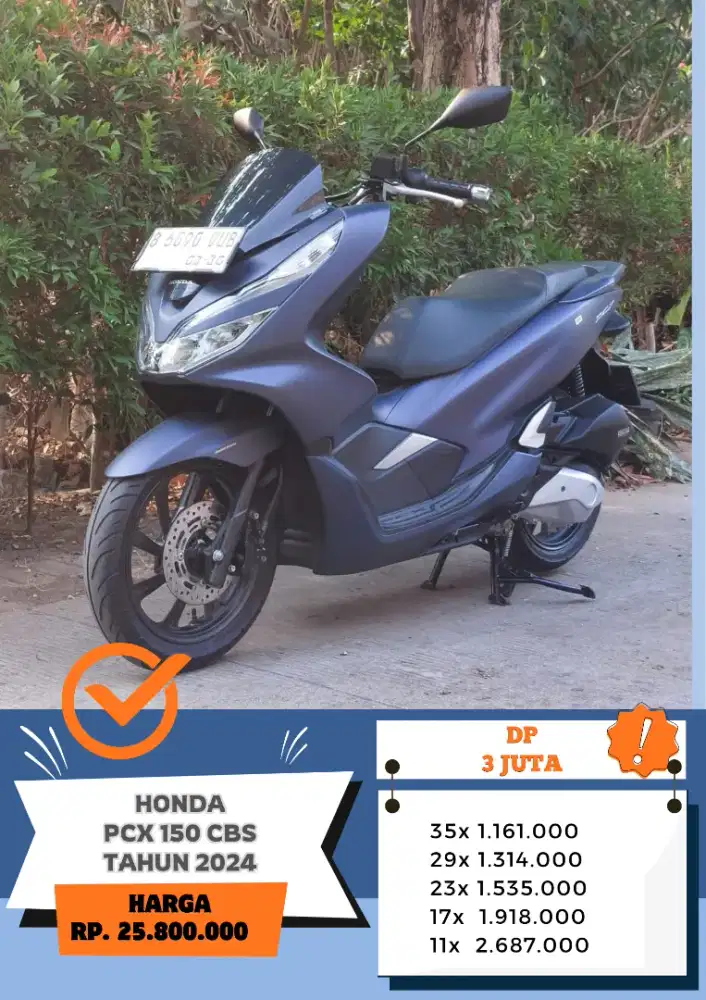 GRESS!! HONDA PCX 150 CBS TAHUN 2020
