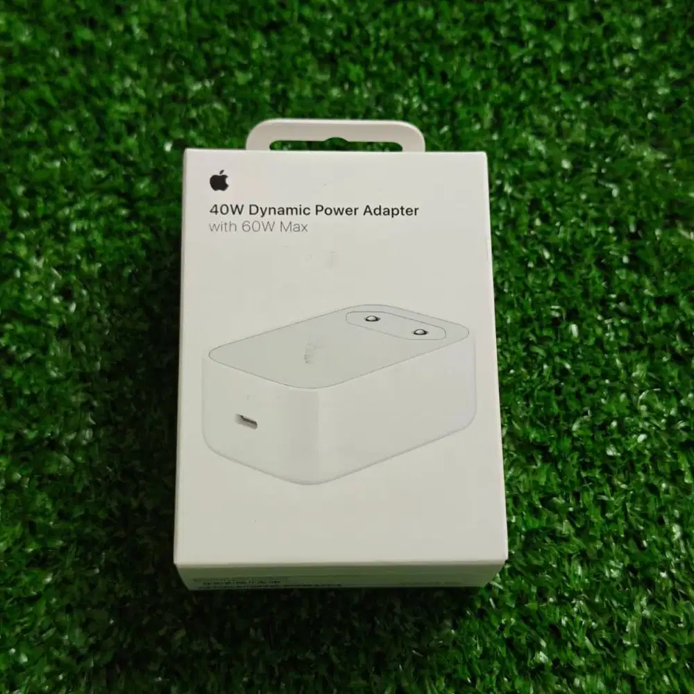 Apple 40W Dynamic Power Adapter with 60W Max New Segel Garansi resmi