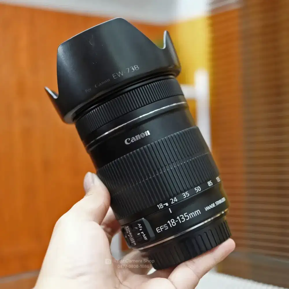 Canon EF-S 18-135mm f3.5-5.6 IS Siap Jepret