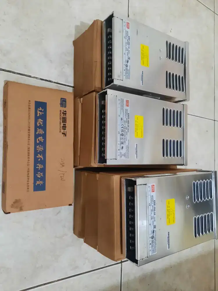 Power Supply Mean Whell 12v dan 24v dan Woosh 12v