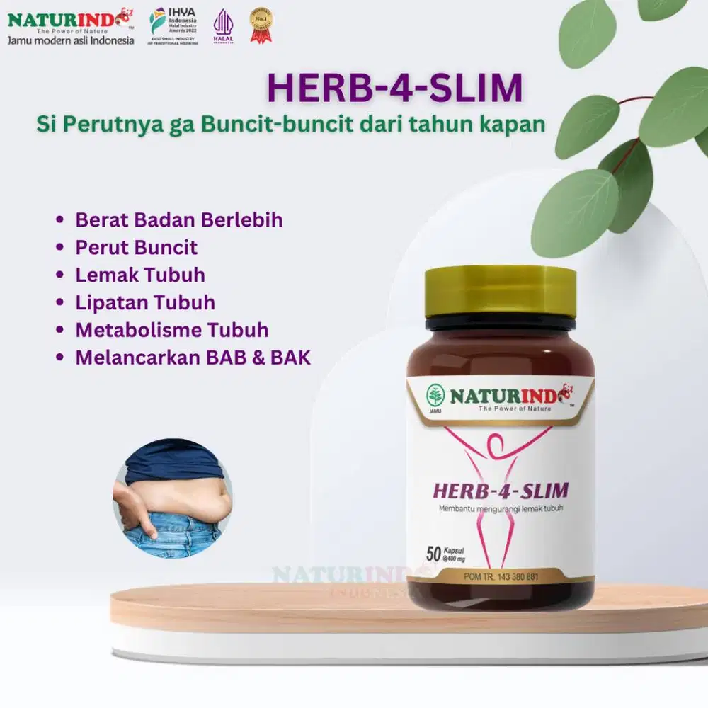 Jamu Modern Naturindo Herb 4 Slim Diet