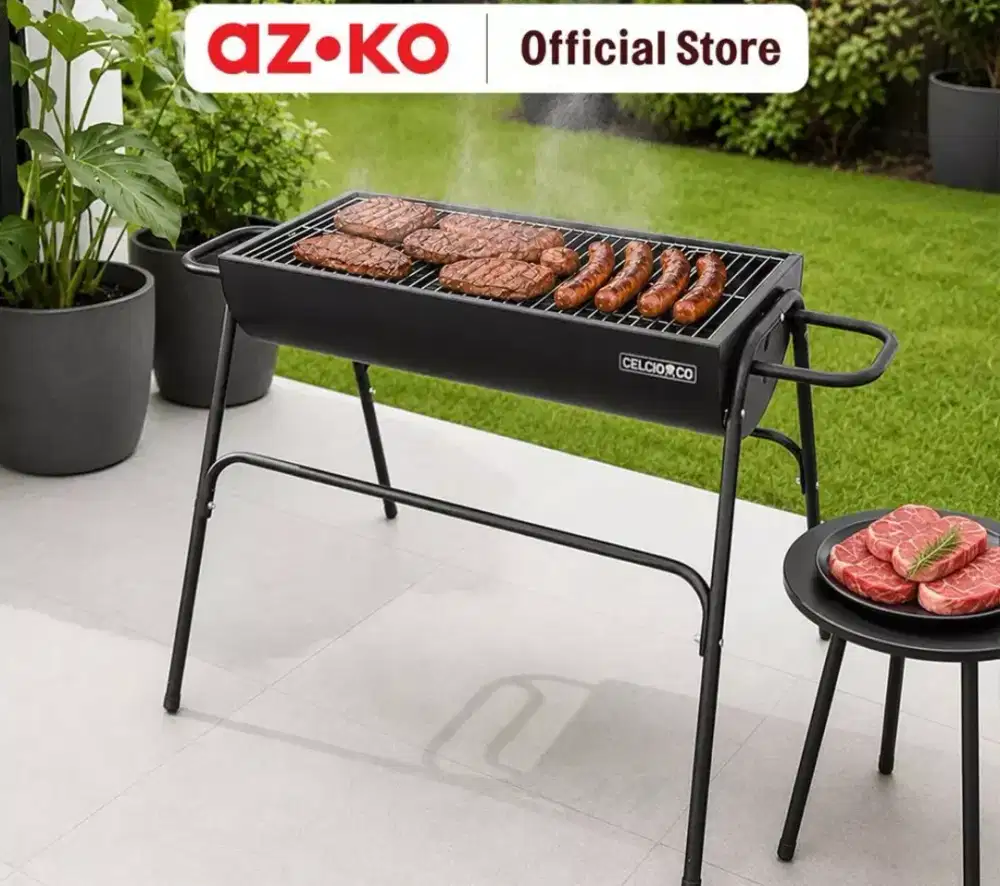 Alat panggang grill BBQ Azko