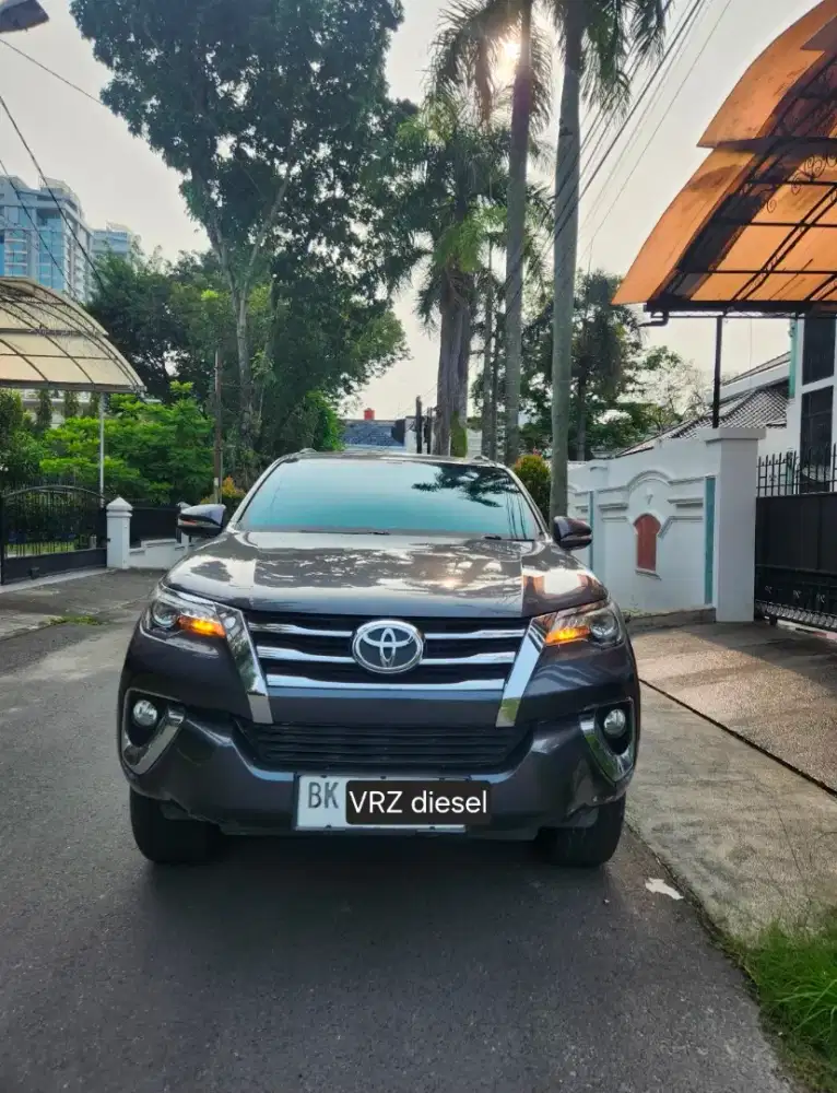 Fortuner VRZ diesel solar 2016 pemakaian 2017