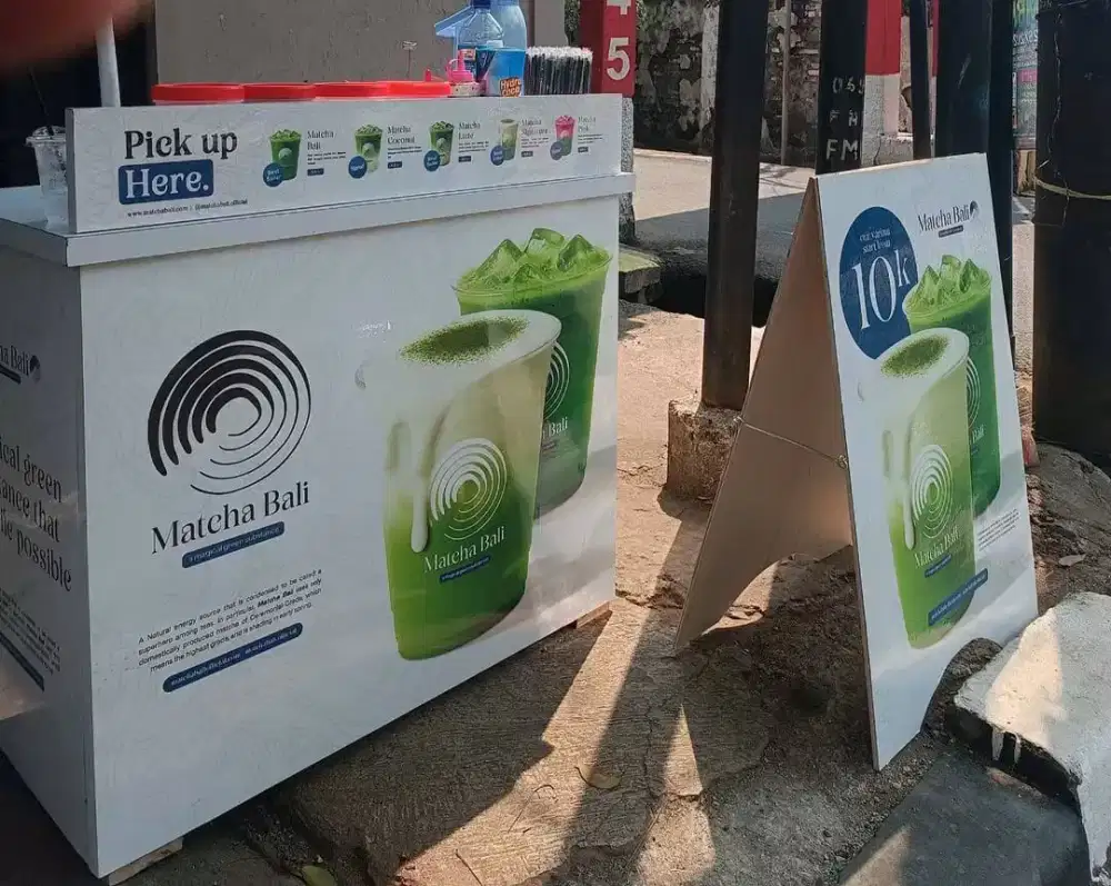 Dijual paket usaha Matcha Bali