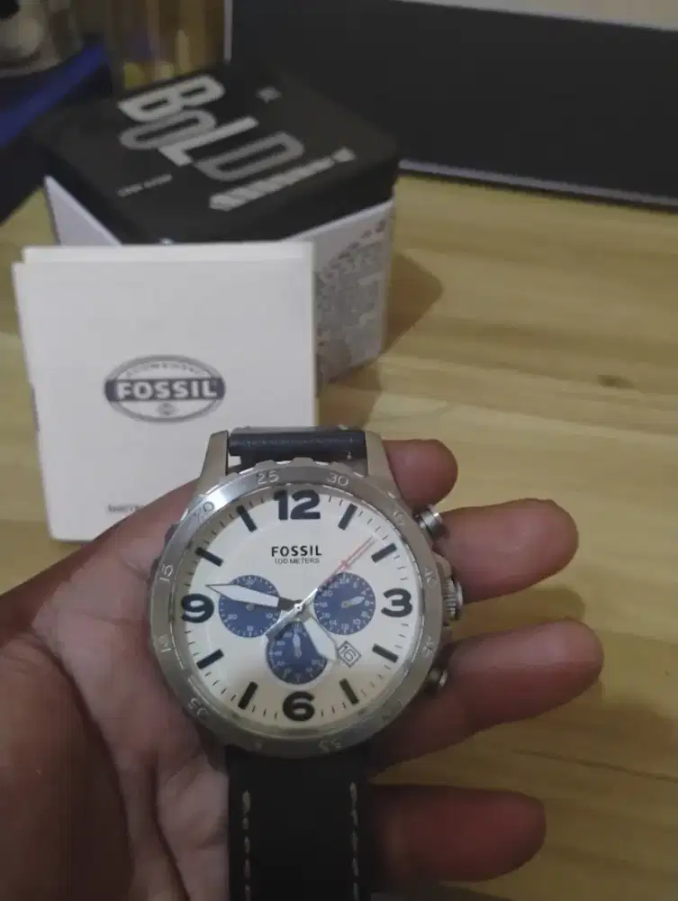 FOSSIL JR1480 Blue Silver