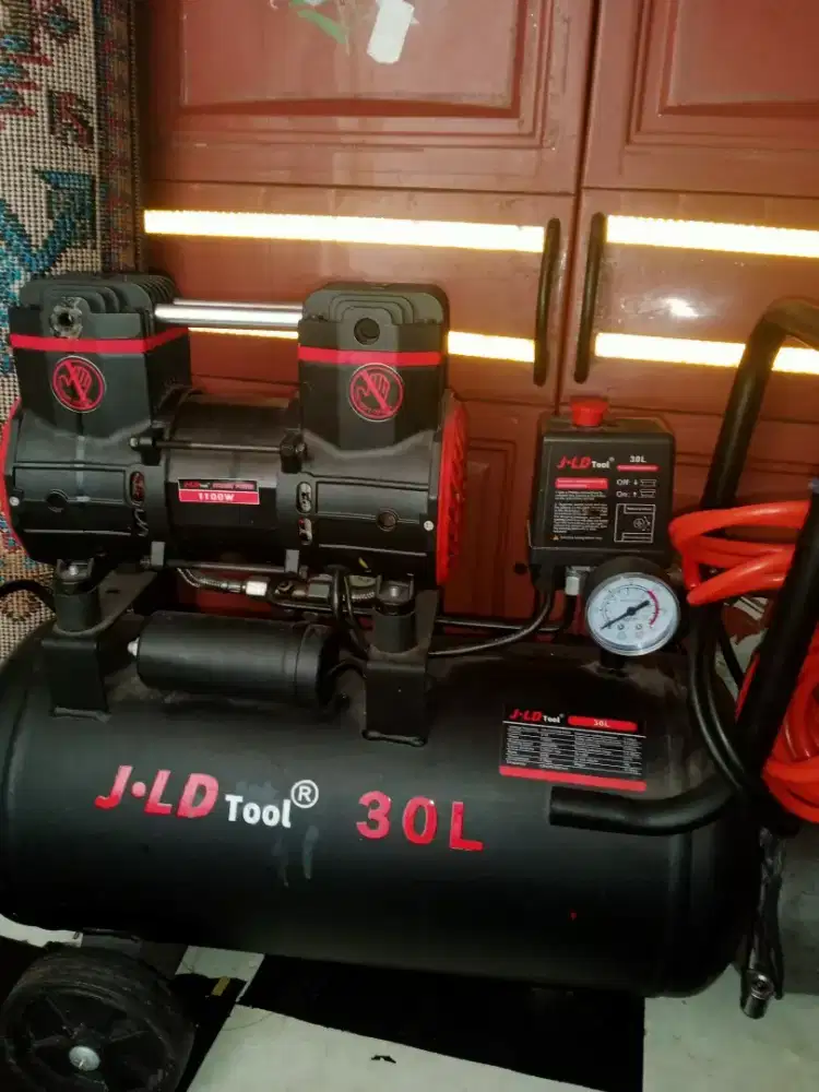 Mesin kompresor J-LD Tool 30L 1100W + Selang Normal