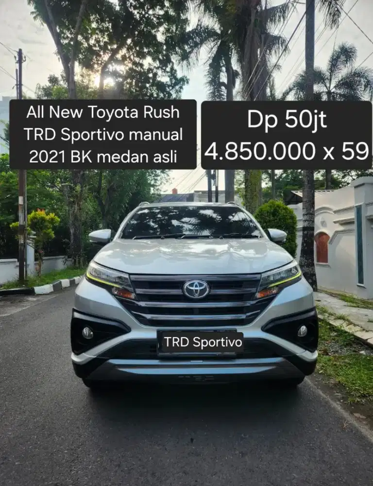 Toyota Rush TRD Sportivo manual 2021 pemakaina 202