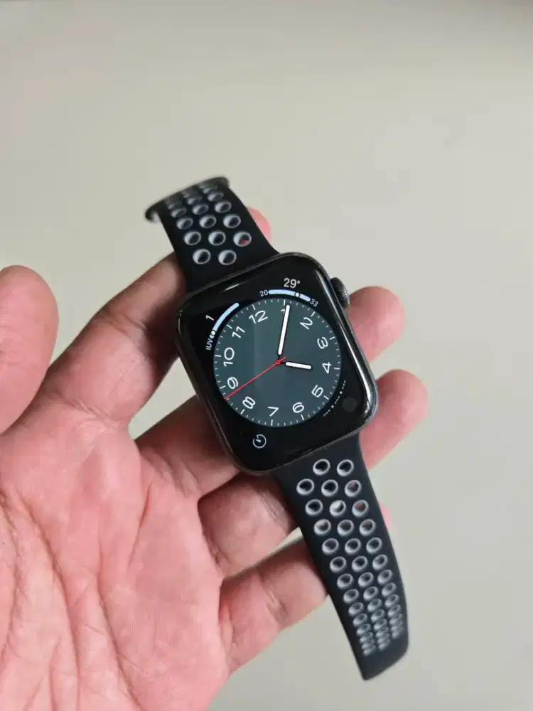 Apple Watch 5 44mm Hitam Normal Murah iWatch