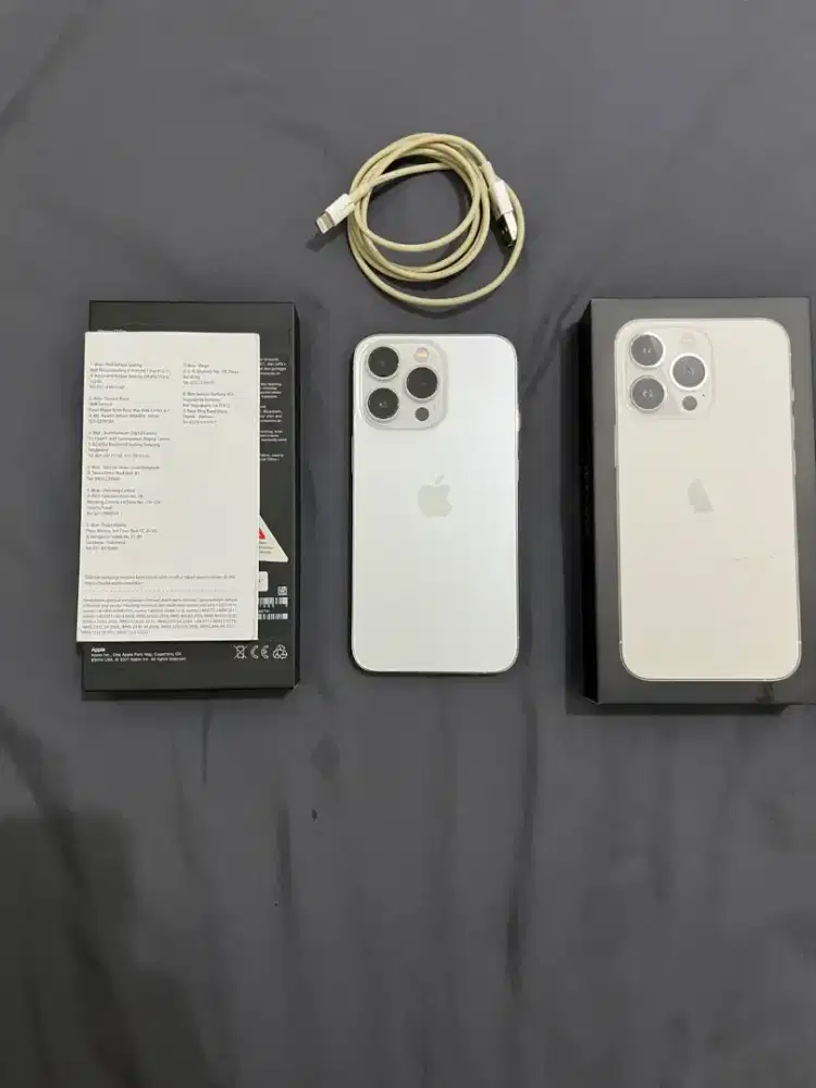 Iphone 13 pro 256gb silver garansi resmi iBox