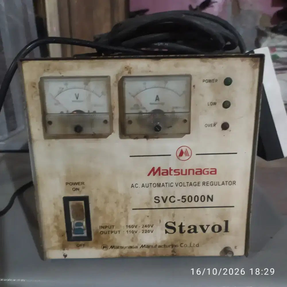 Stabilizer matsunaga velvo 5000