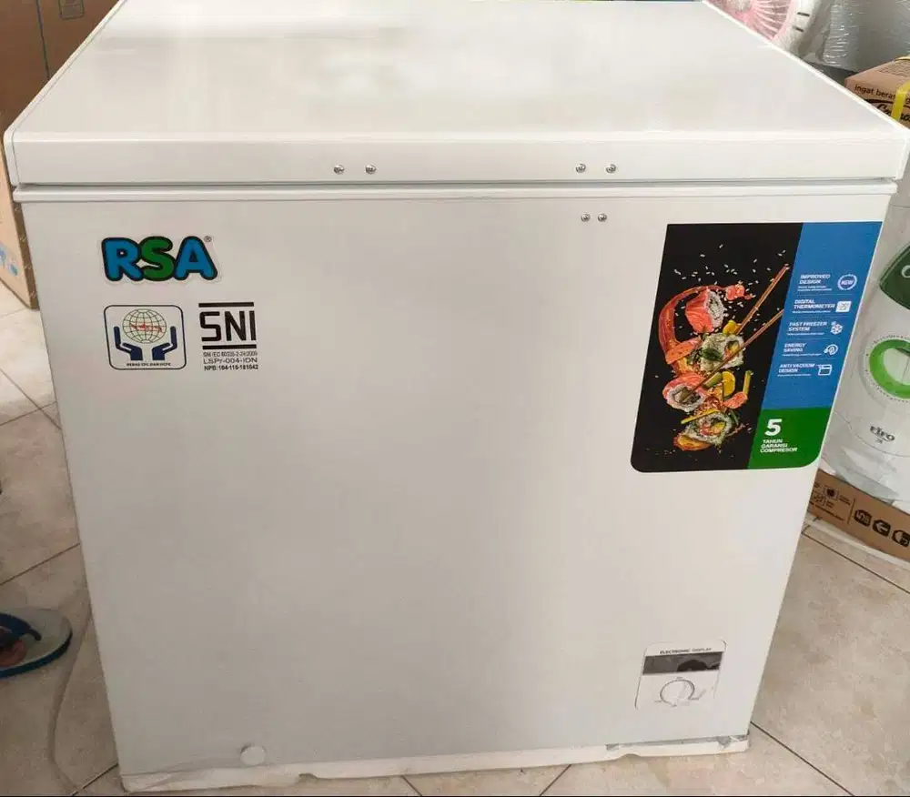 Jual Cepat Freezer RSA 200 Liter