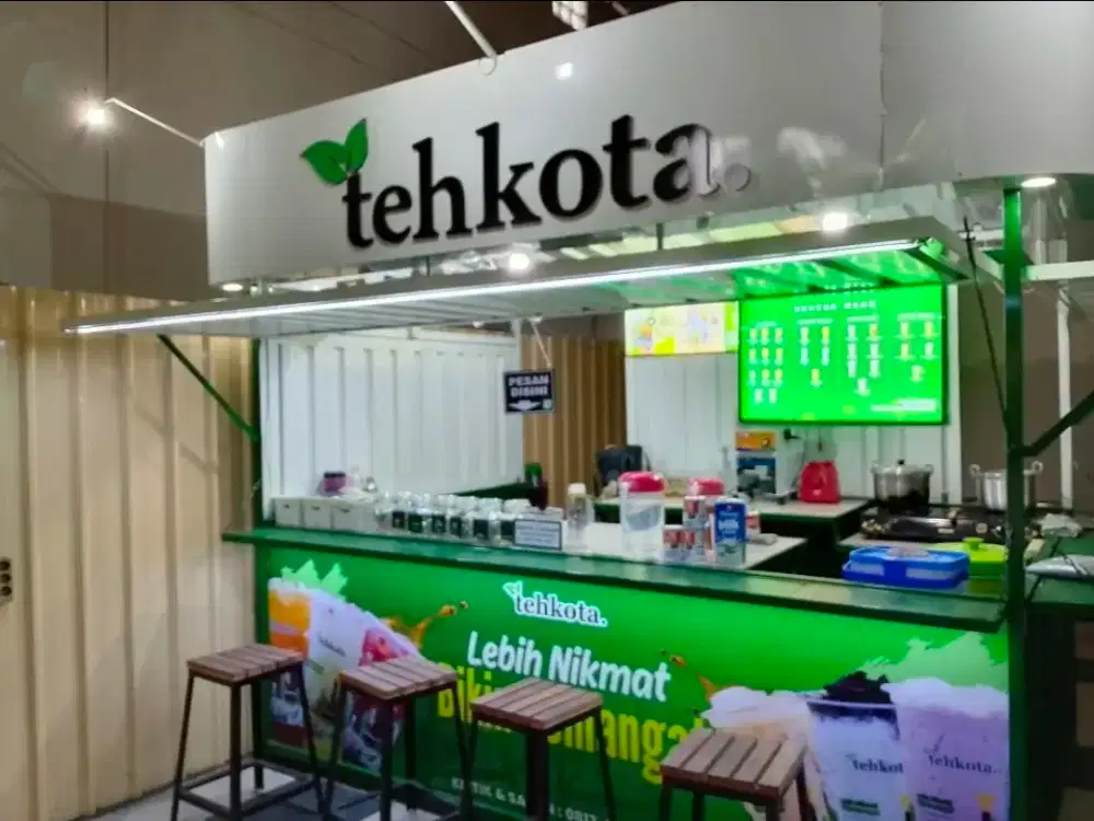 Booth Teh Kota 3 Franchise