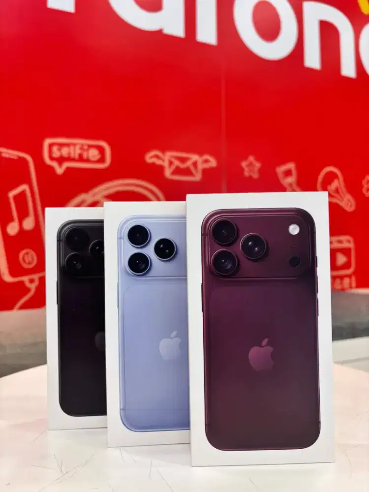 New Iphone 18 Pro 256Gb, garansi resmi iBox bisa cicilan 0%