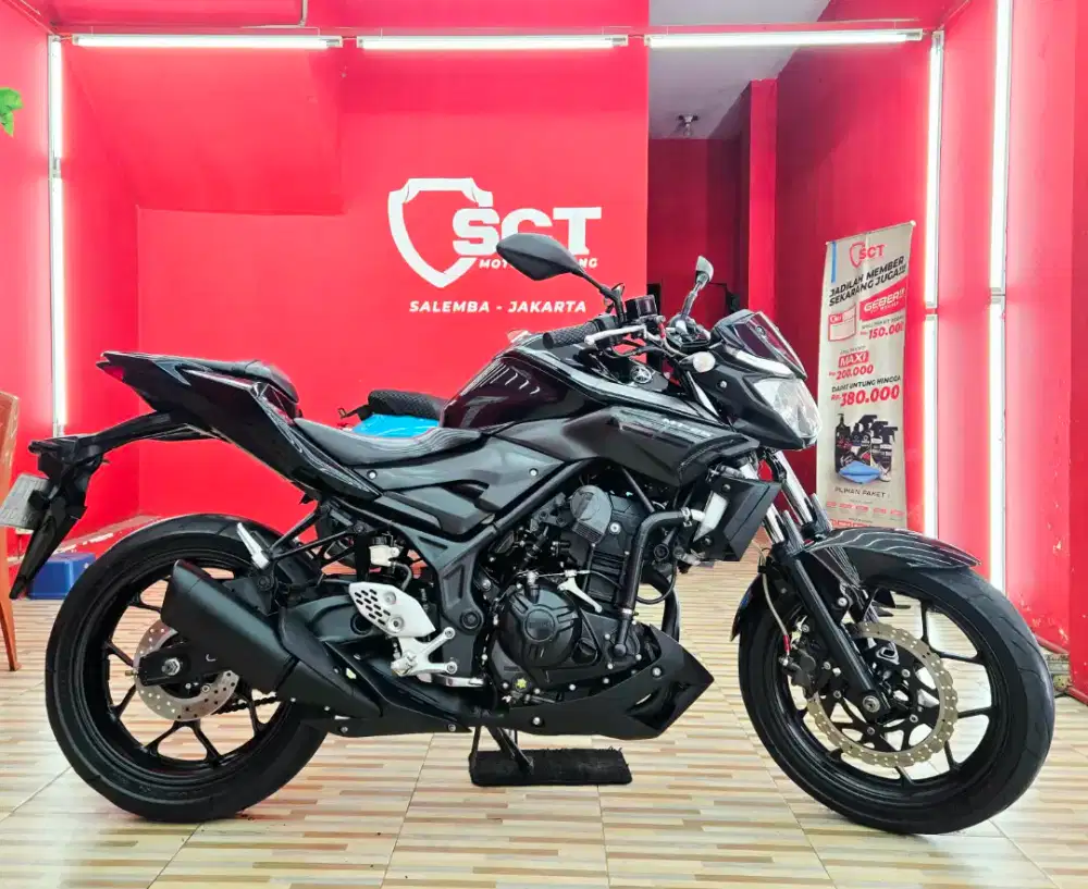 JualCpt90%LikeNew PjkMei27 KM32Rb YAMAHA MT25 2018 HITAM MT 25