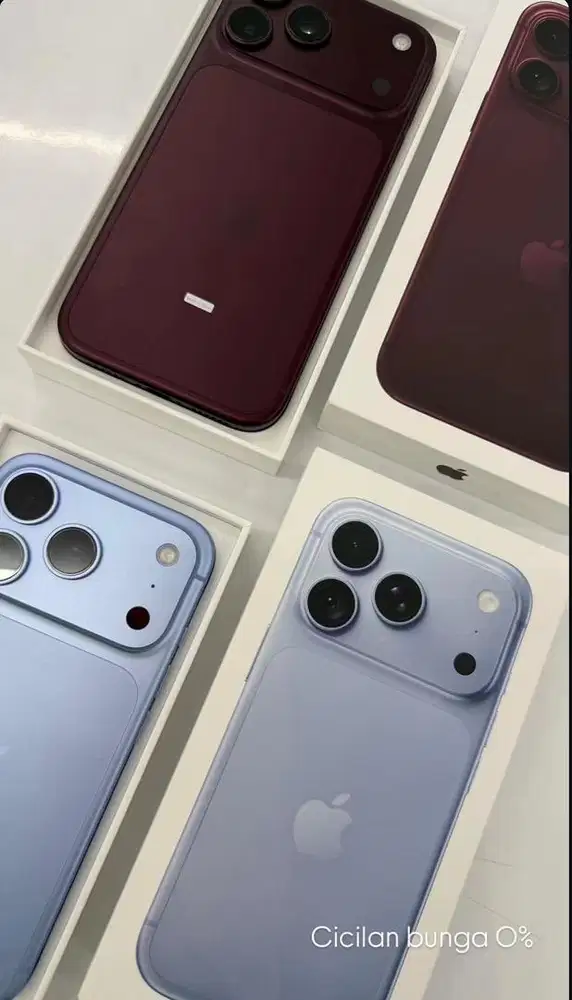 IPHONE 18 PROOO READYYYY BISA CICILAN TUKAR TAMBAHHH GASS!