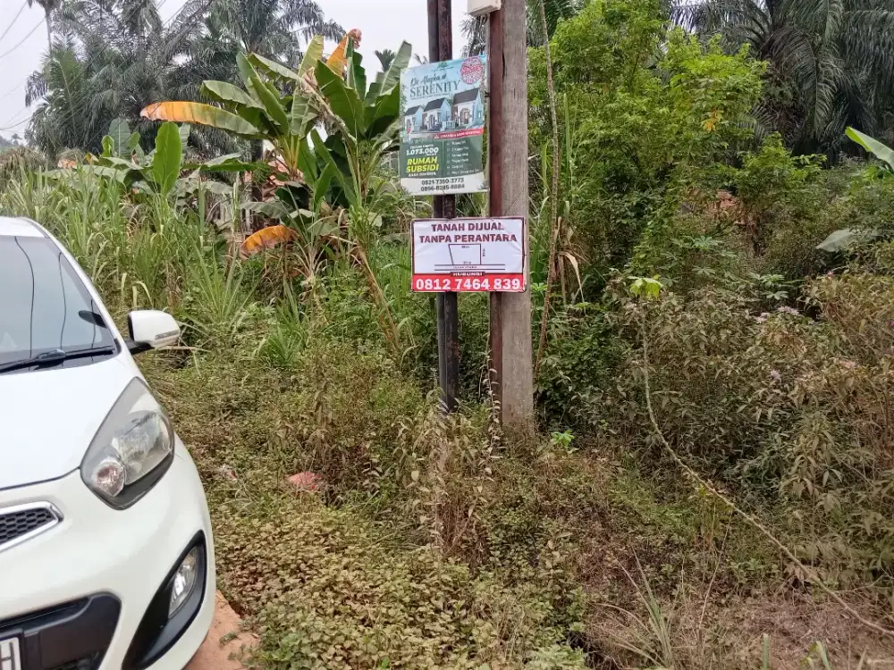 Posisi tanah strategis.