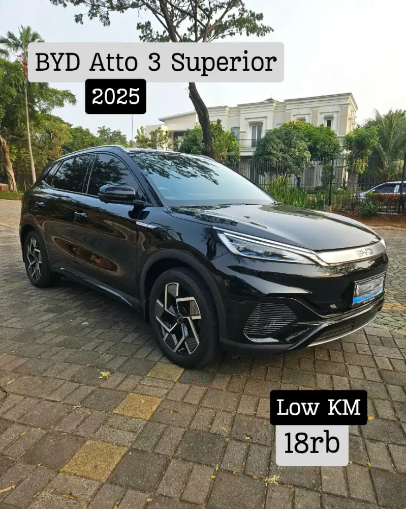 [Cash] BYD Atto 3 Superior 2025 [Low KM 18rb]