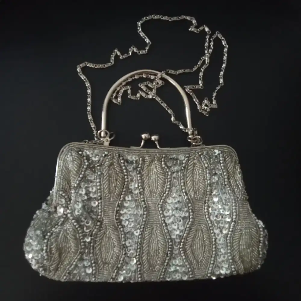 Tas pesta Silver blink blink