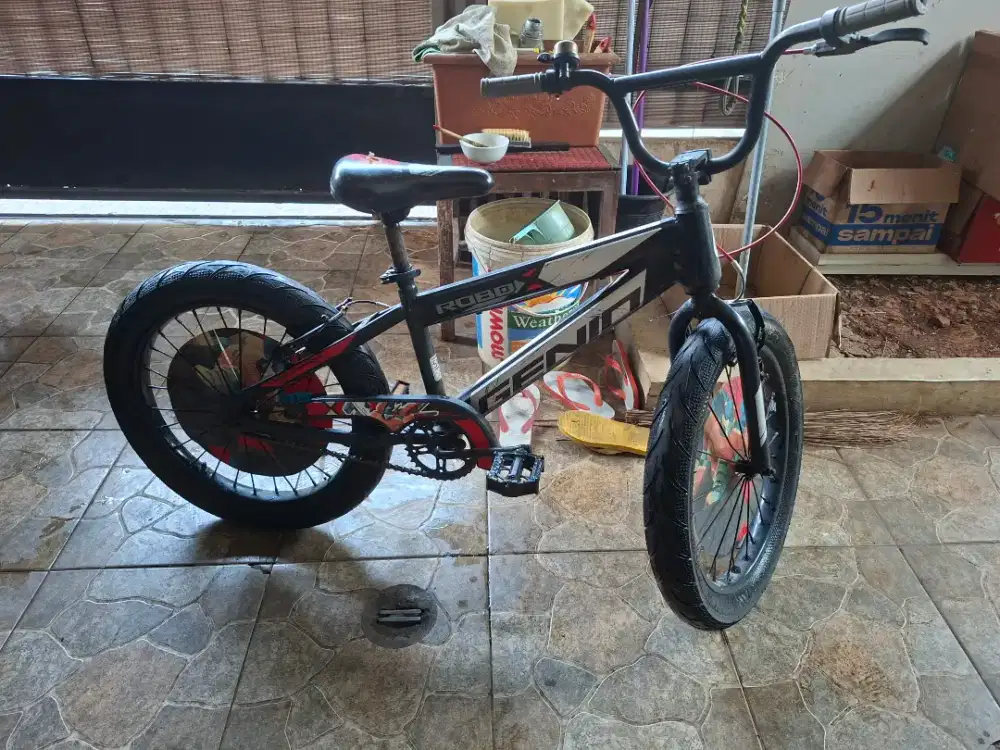 epeda Anak BMX Genio Robox Ban Jumbo Mulus Siap Pakai