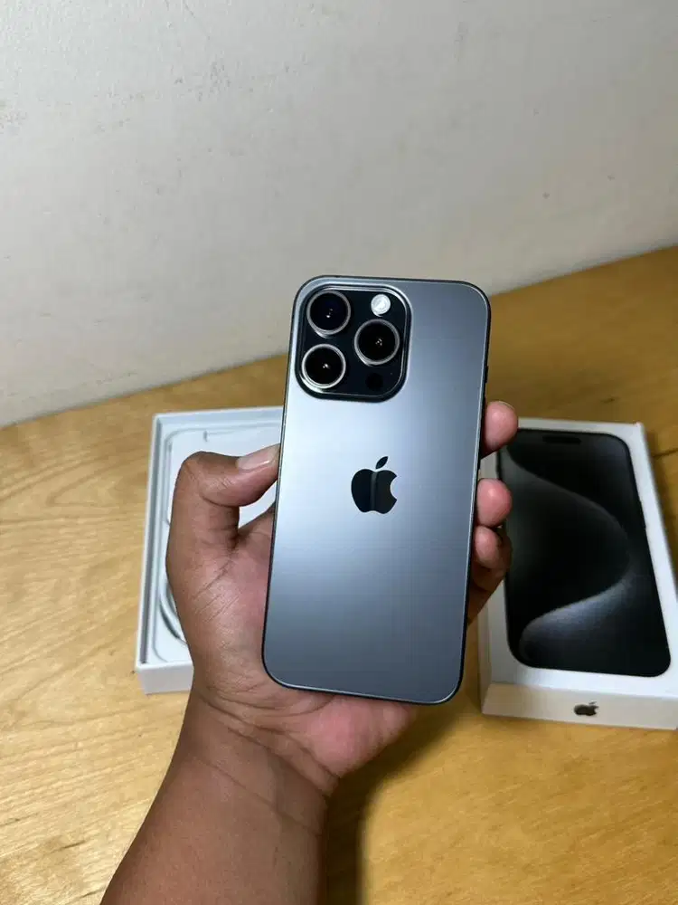 iPhone 15 Pro 256GB 5G Inter All Op | Mulus Black Titanium