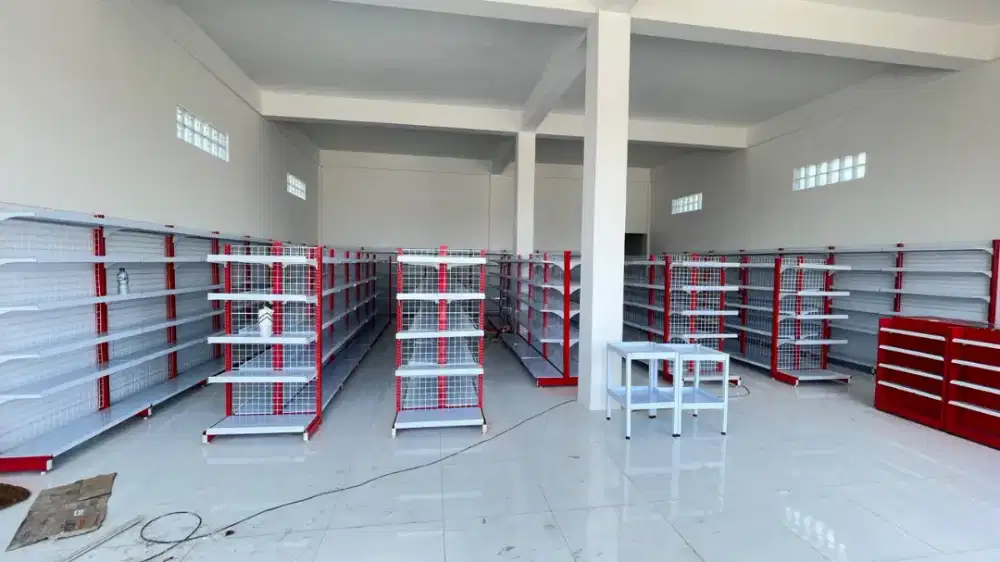 RAK GONDOLA MINIMARKET BARU DAN BEKAS