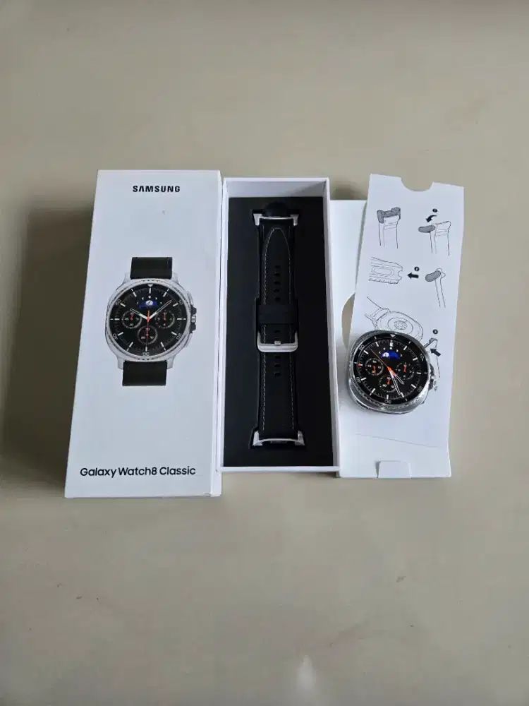 Samsung Watch 8 Classic 46mm Normal Mulus Murah Garansi Aktif