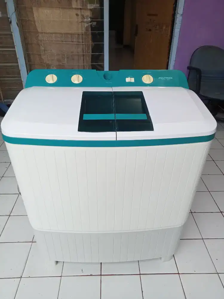 Mesin cuci POLYTRON JUMBO 8 KILO normal bersih Depok 2 timur