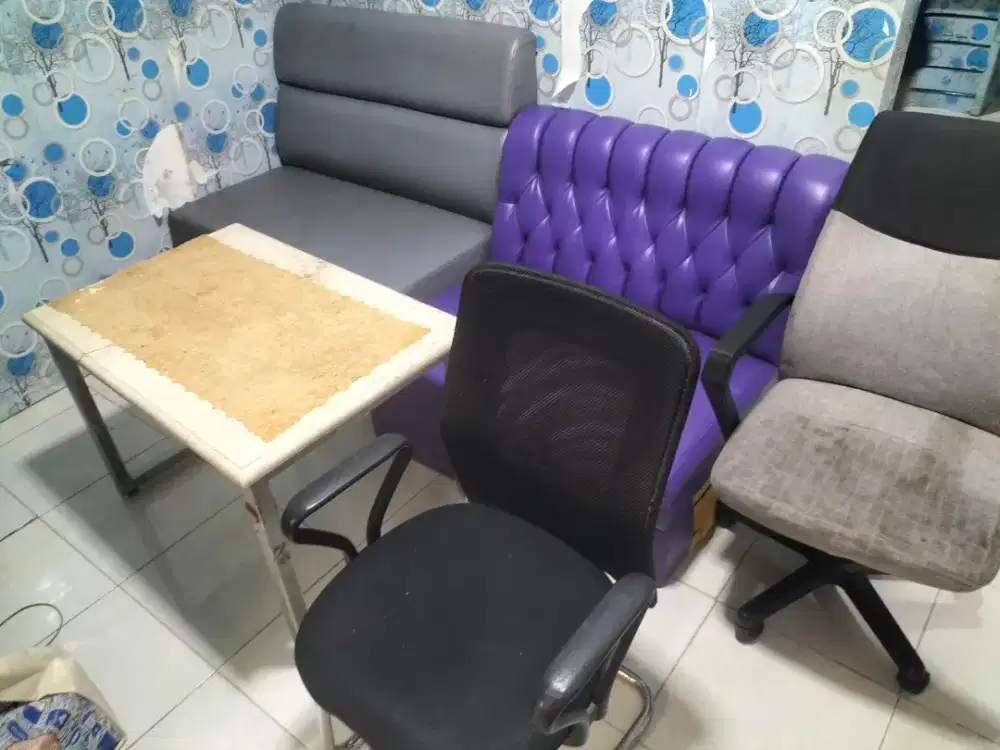 Sofa 2 meja 2 dan kursi 2