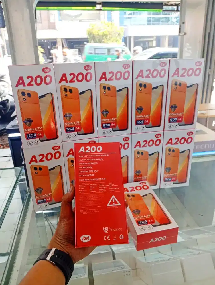 ITEL A200 4+8/64 BARU SEGEL RESMI