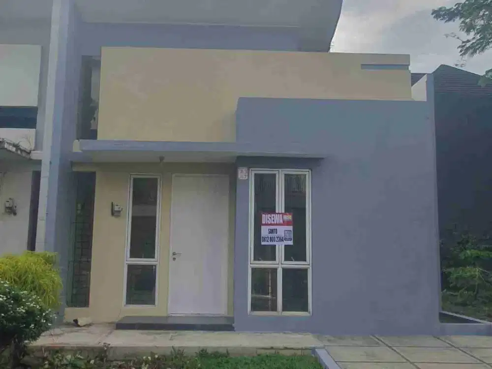 DISEWAKAN RUMAH MURAH BAGUS STRATEGIS SIAP HUNIIII SIMPLICITY BSD