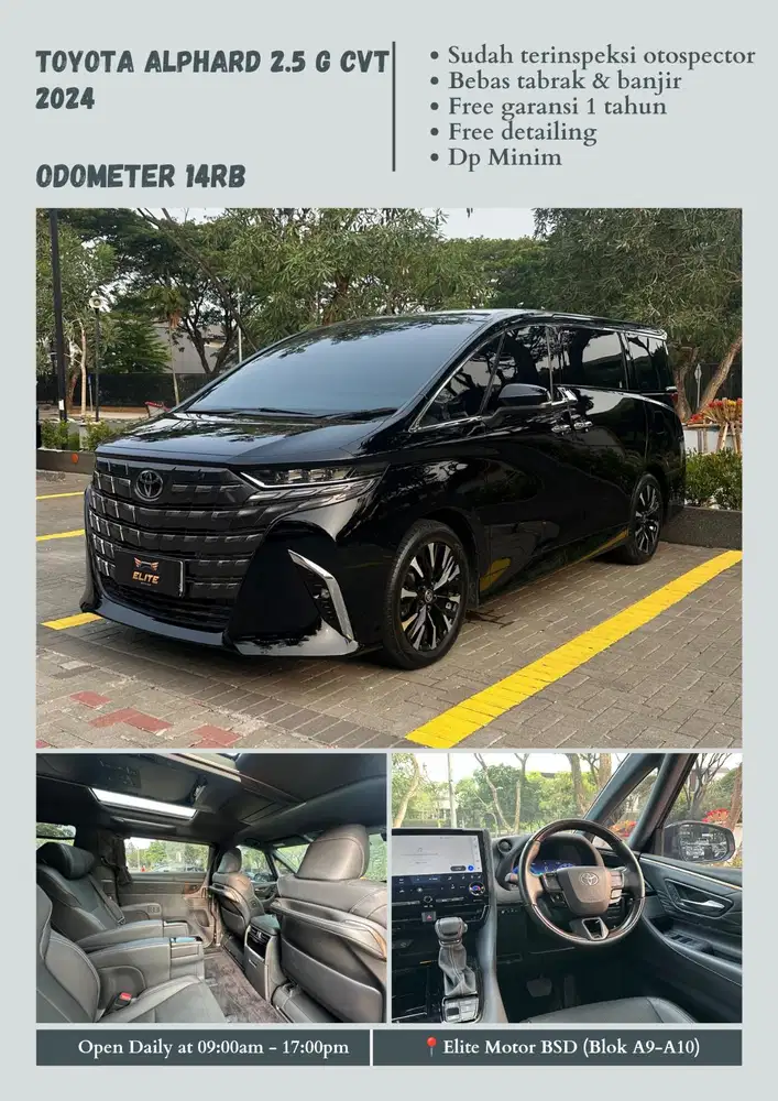Toyota Alphard 2.5 G CVT 2024