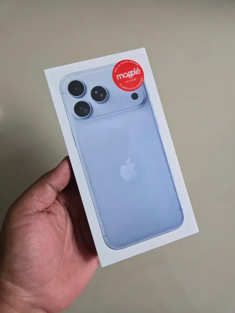 iPhone 18 Pro Max 256gb Glacier Baru / New / BNIB Digimap Resmi ProMax