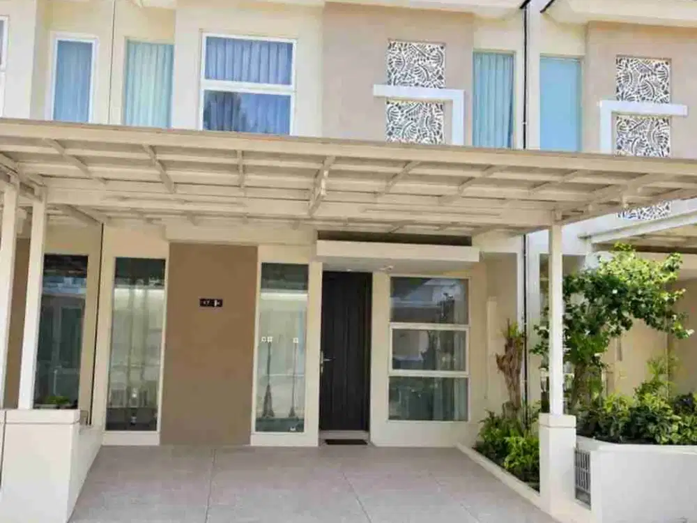 DIJUAL RUMAH MODERN MINIMALIS, FULL FURNISHED, GRAND ISLAND PAKUWON CITY