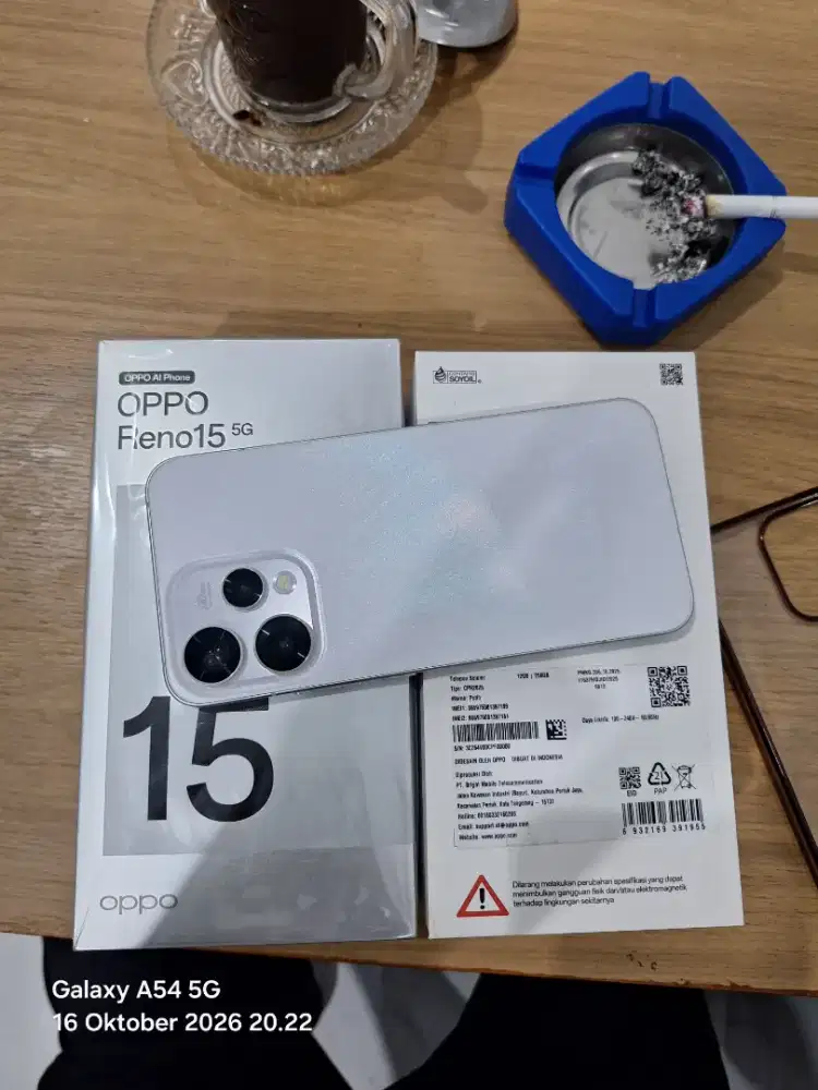 Oppo Reno 15 5g 12/256 garansi msh pnjng