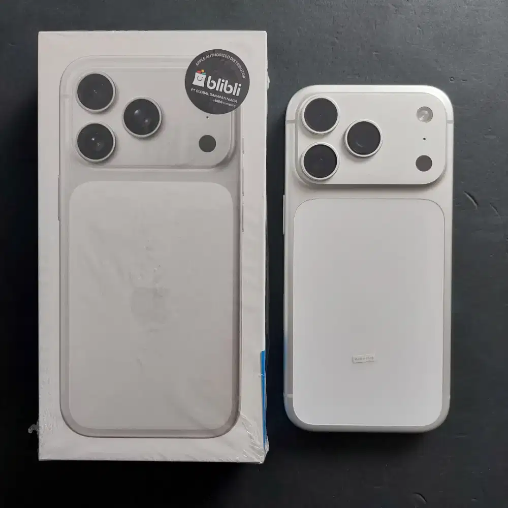 IPHONE 17 PRO 256GB SILVER GARANSI RESMI