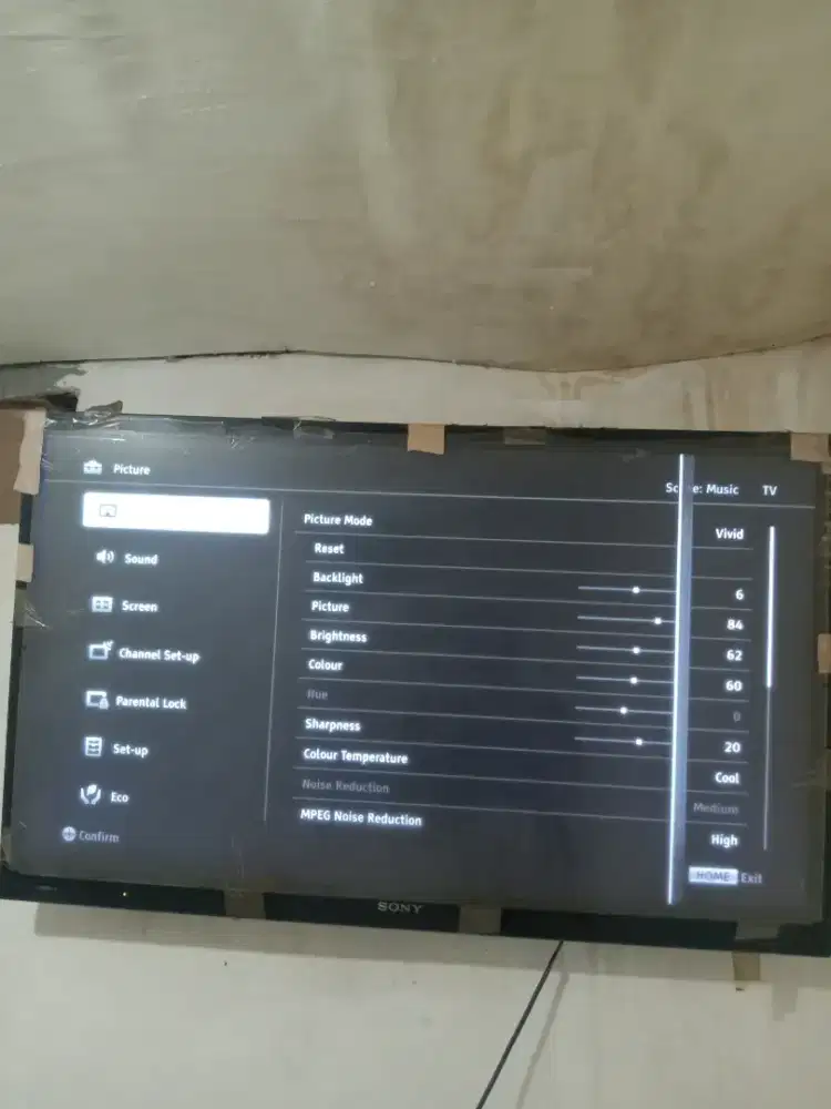 Tv sony 42inci minus gambar