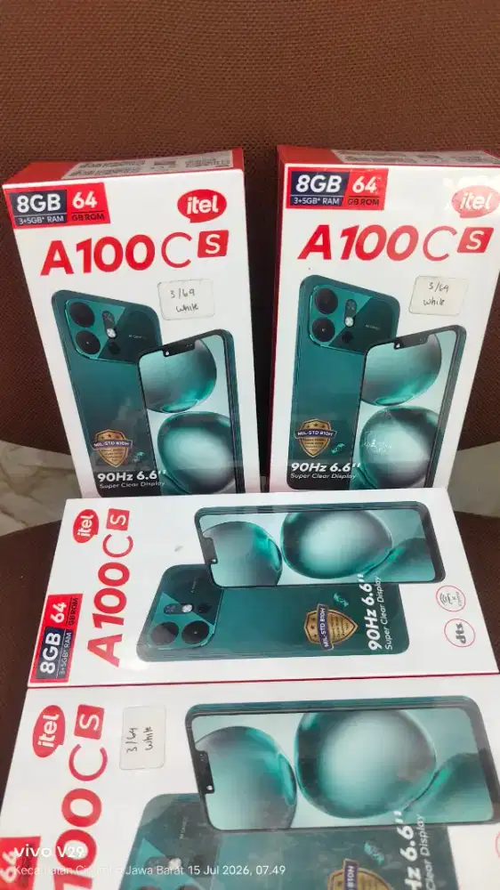 Itel A100cs 3+5/64gb baru segel box pabrik spesial promo