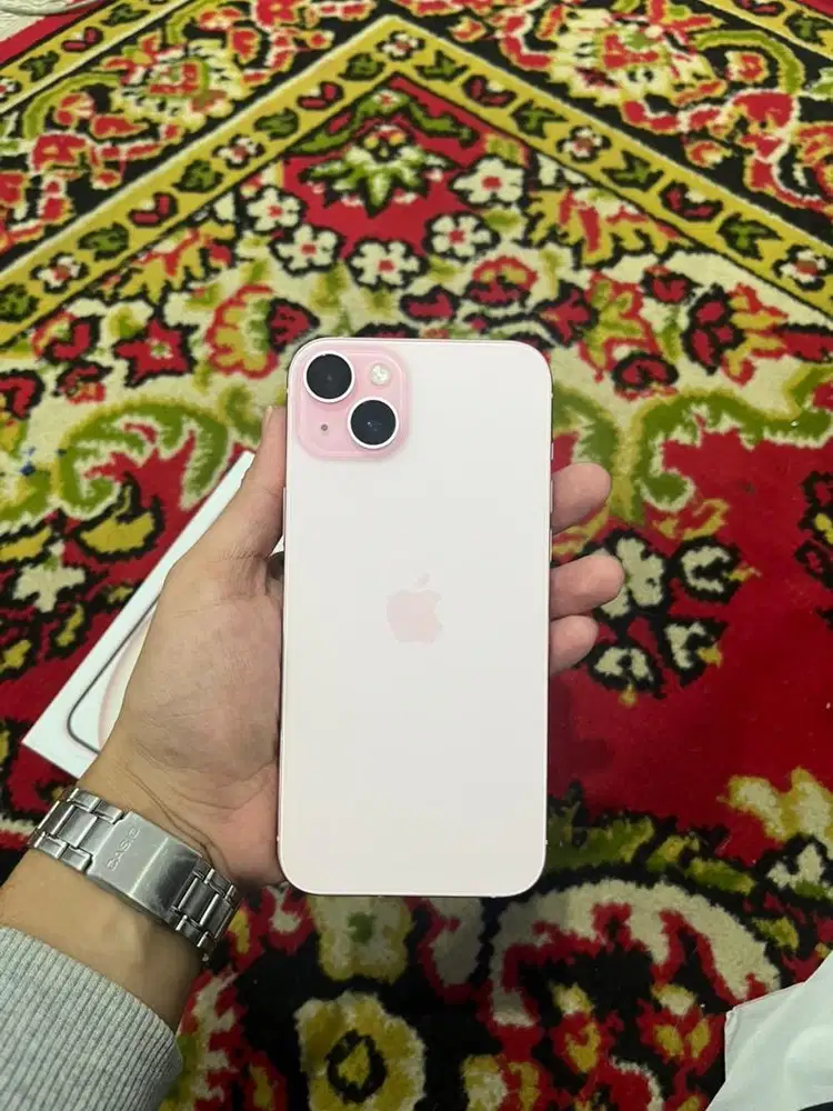 iphone 15 plus 128gb pink fullset