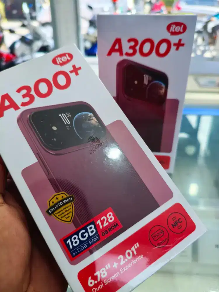 Itel A300+ 6+6/128 BARU segel box barang limited