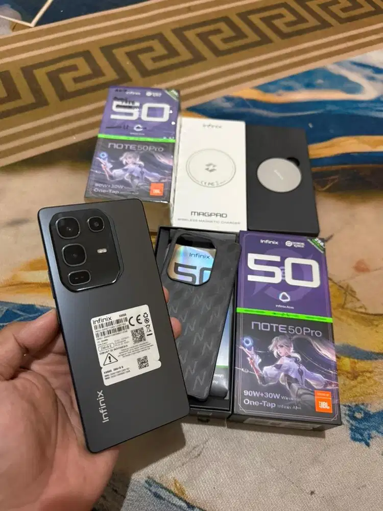 Infinix note 50 pro 8+8/256gb spek gaming gacor