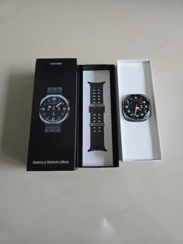 Samsung Watch Ultra 47mm Titanium Silver Resmi Indo Normal Murah