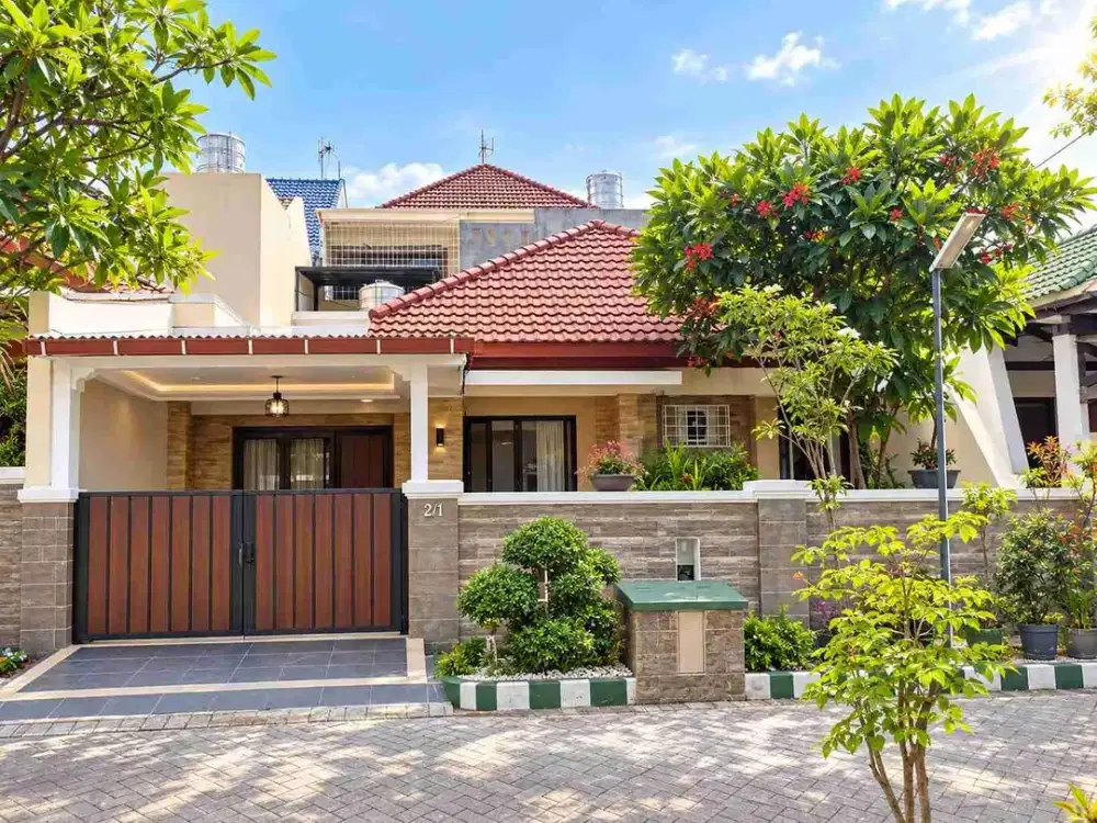 Rumah sudah renovasi full, siap huni semi furnished. Sidoarjo Jawa Timur