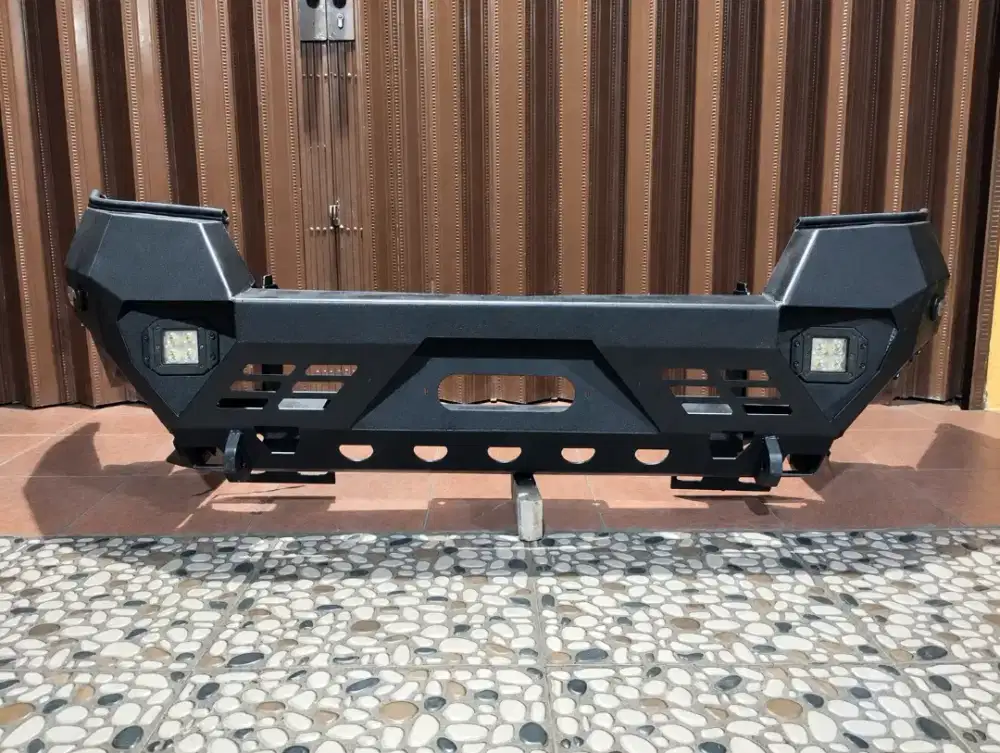 Bumper Besi Depan Fortuner X Tambang – Model Off-Road, (2016-2025 PNP)