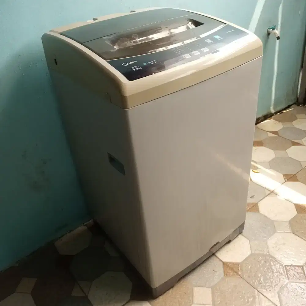 Mesin cuci 1 tabung merek midea kapasitas 7kg