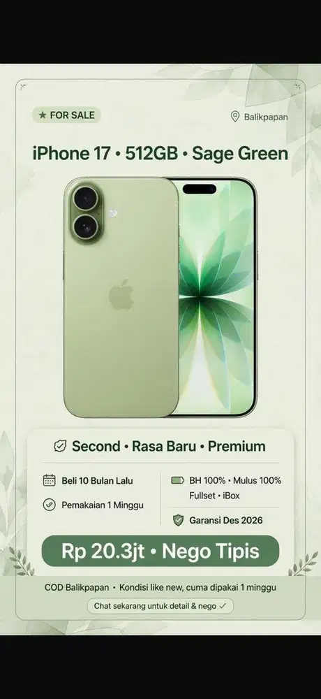 iphone 17 basic sage