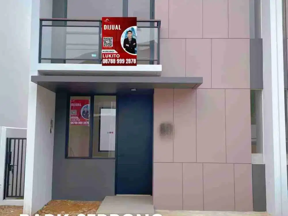 Dijual Cepat Rumah Baru Park Serpong Lokasi Hook Strategis Tipe Besar