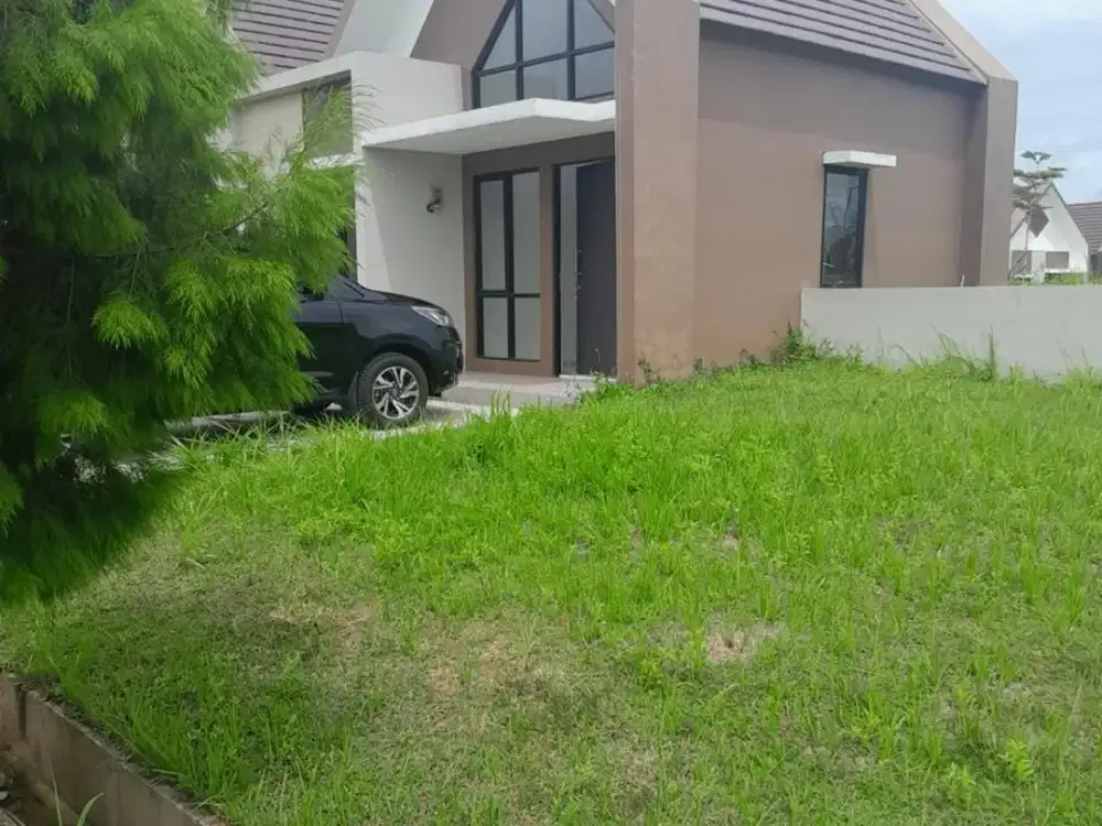 Rumah Unik Scandinavian Hook Tanah Luas di Tenjo Podomoro City
