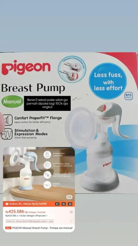 FS Pigeon Breast Pump Manual